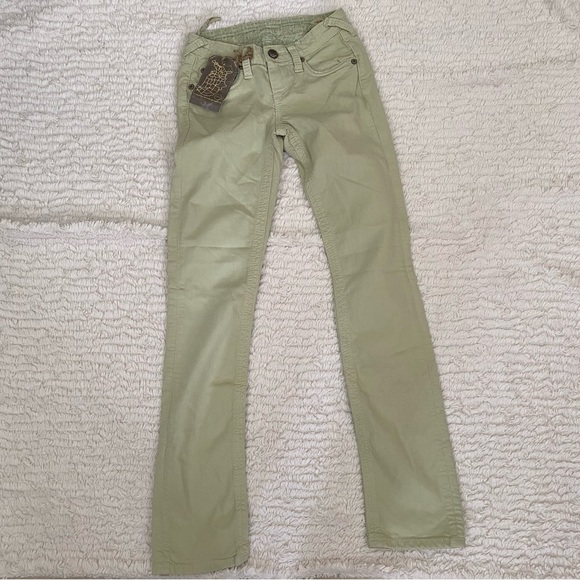 NWT Stitch’s woman’s light green tight pants 25 - Picture 2 of 7